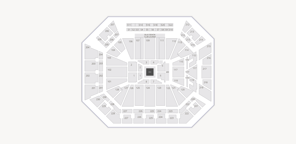 Wintrust Arena Seating Chart