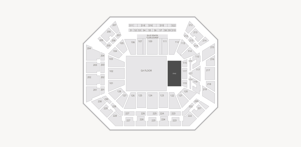 Wintrust Arena Seating Chart