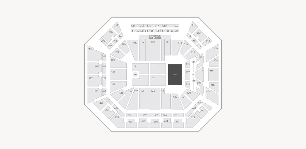 Wintrust Arena Seating Chart