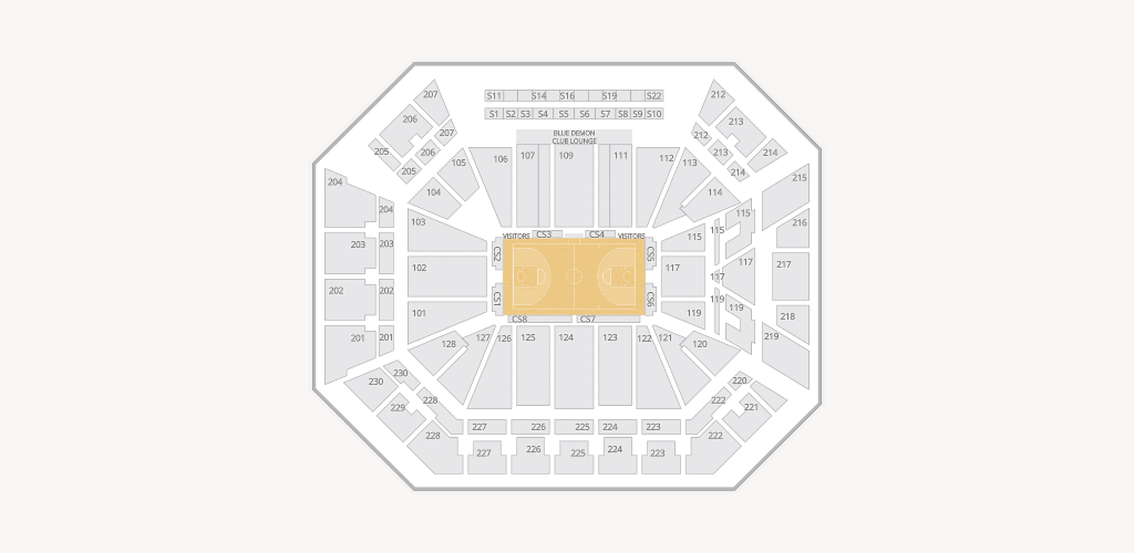 Wintrust Arena Seating Chart