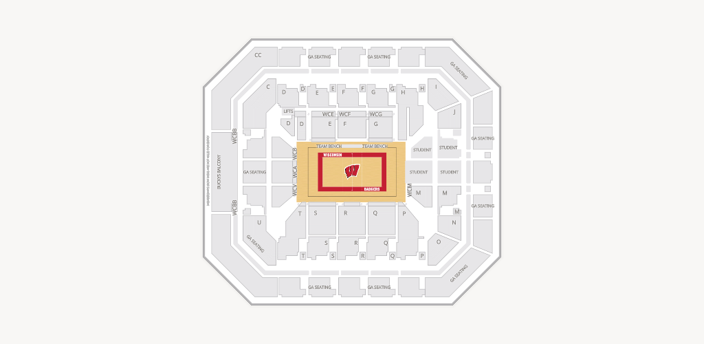 Wisconsin Field House Seating Chart