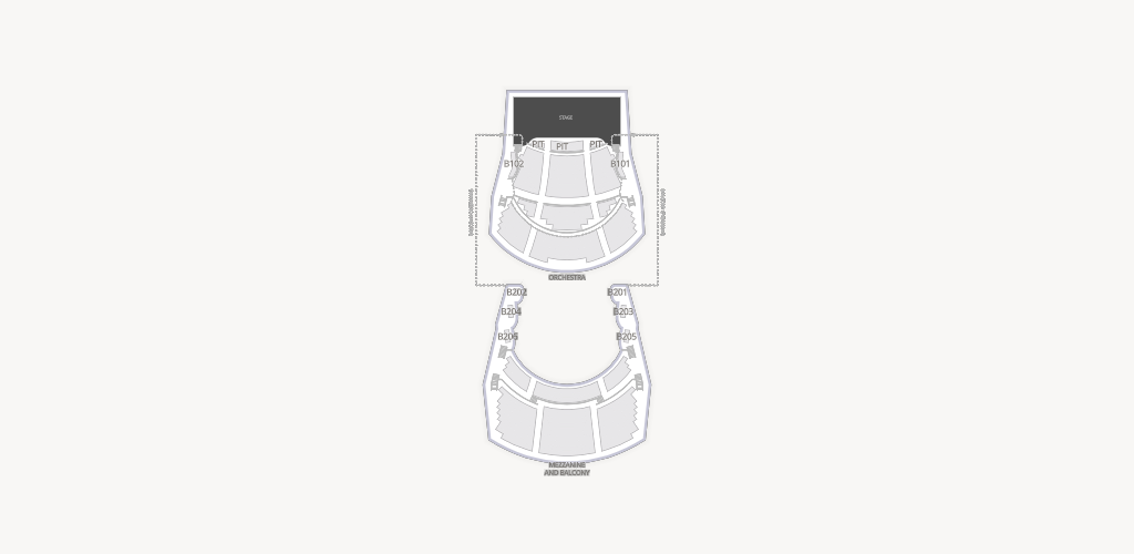 Woltosz Theatre at Gogue Performing Arts Center Seating Chart
