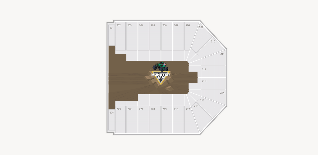 Wright State University Nutter Center Seating Chart