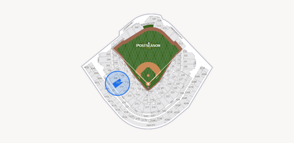 Wrigley Field Seating Chart