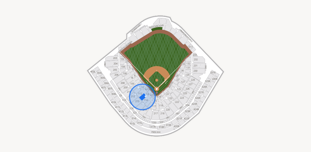 Wrigley Field Seating Chart