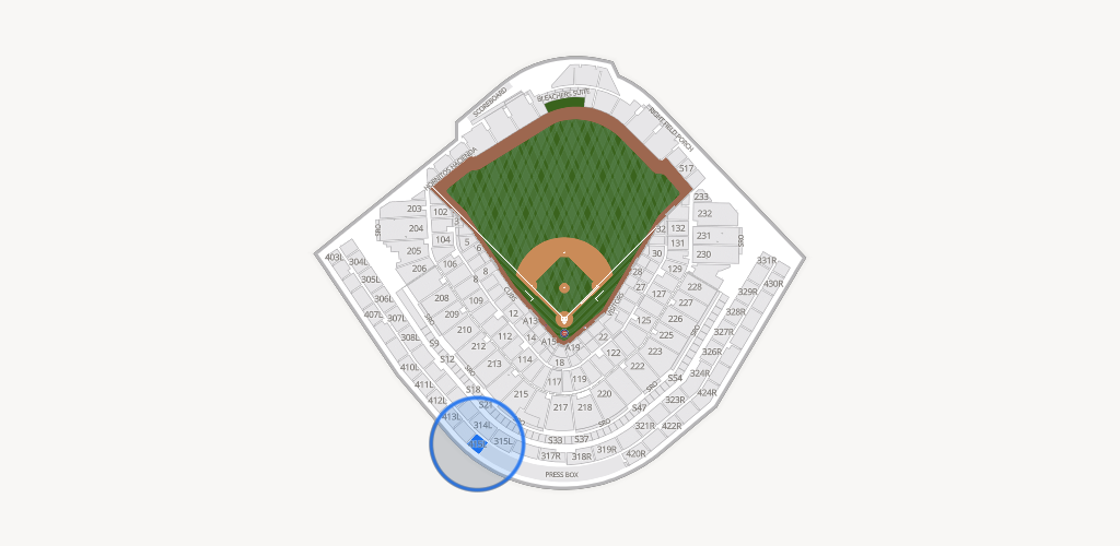Wrigley Field Seating Chart