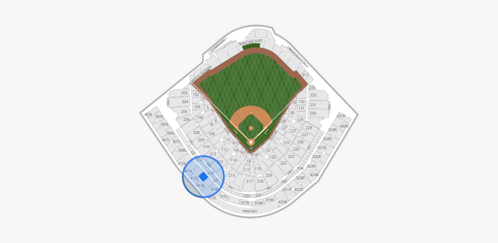 Wrigley Field Seating Chart