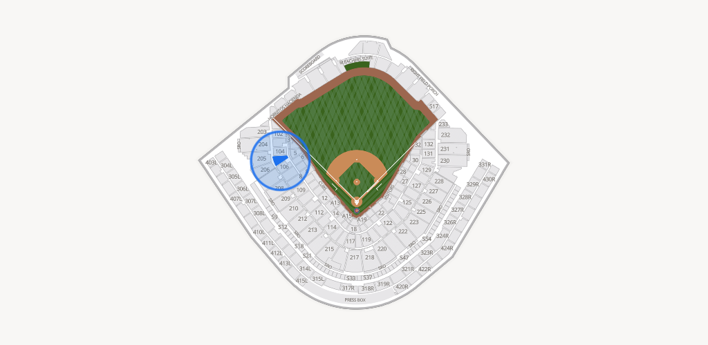 Wrigley Field Seating Chart