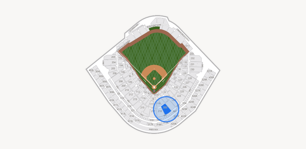 Wrigley Field Seating Chart