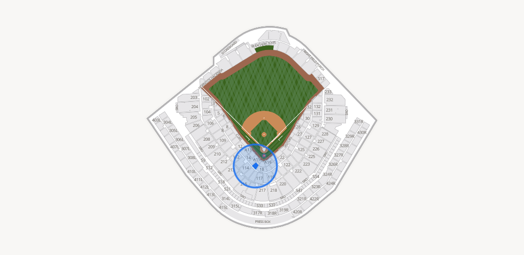 Wrigley Field Seating Chart