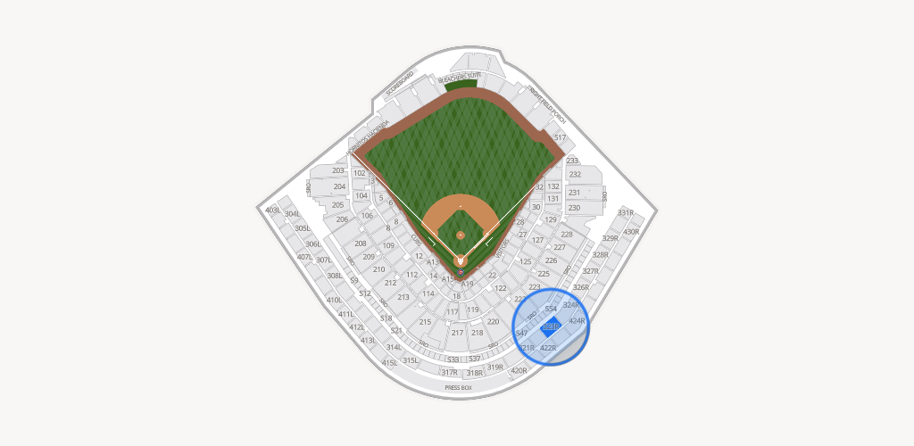 Wrigley Field Seating Chart