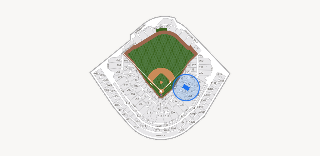 Wrigley Field Seating Chart