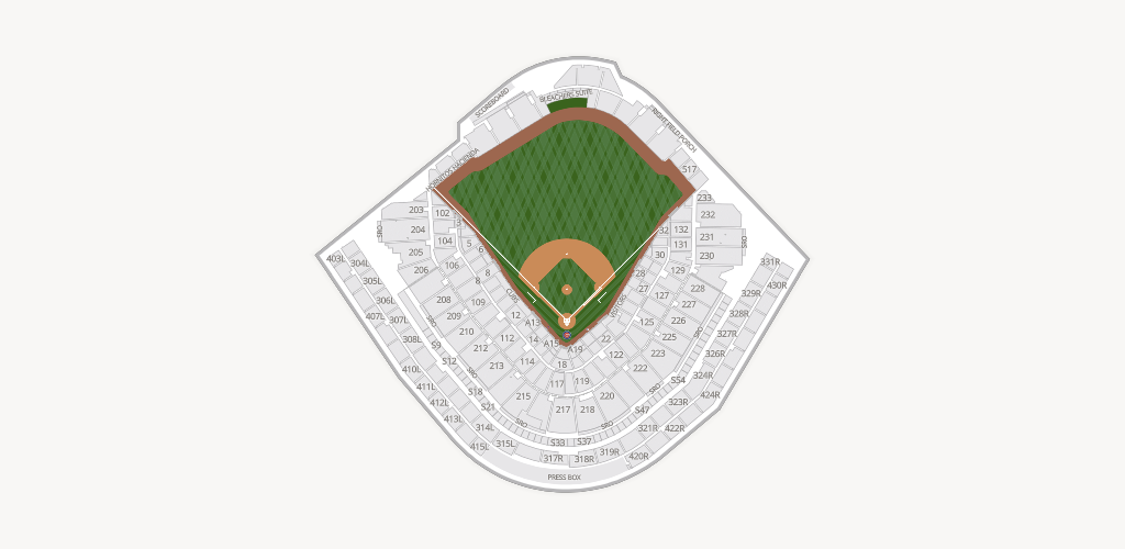 Wrigley Field Seating Chart