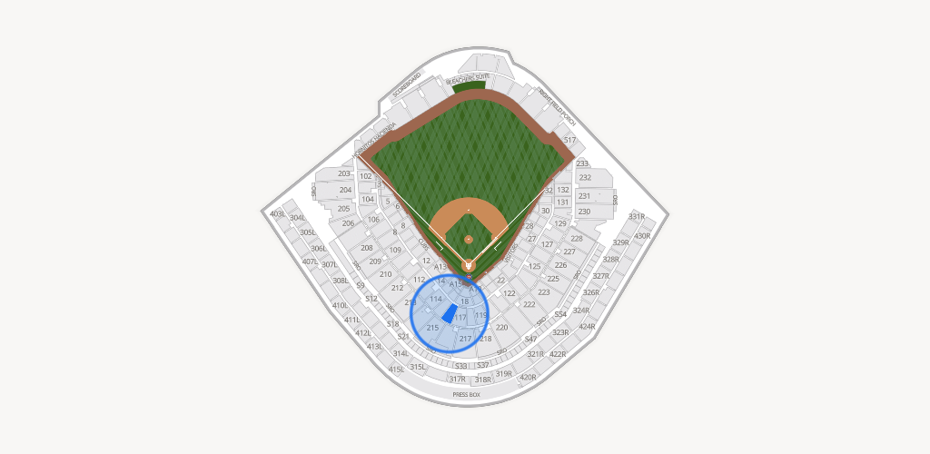 Wrigley Field Seating Chart