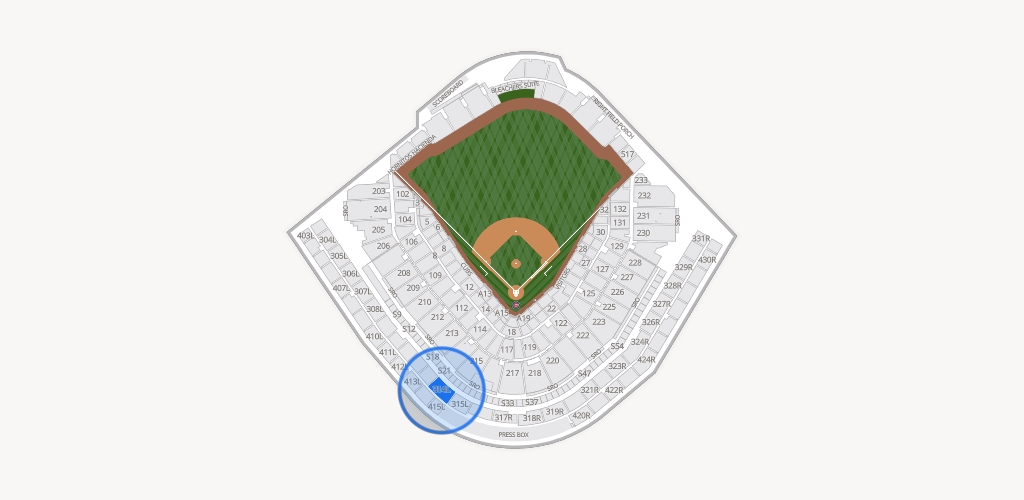 Wrigley Field Seating Chart