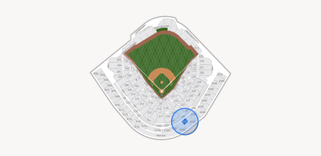 Wrigley Field Seating Chart