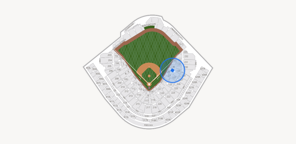 Wrigley Field Seating Chart