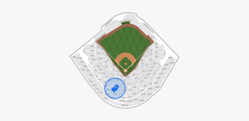 Wrigley Field Seating Chart