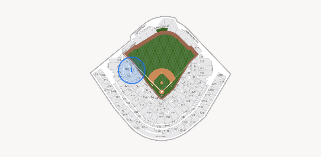 Wrigley Field Seating Chart