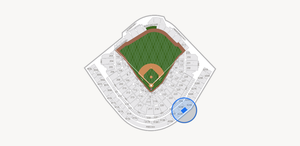 Wrigley Field Seating Chart
