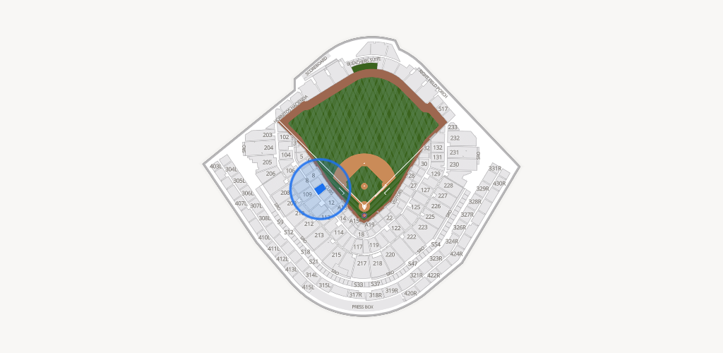 Wrigley Field Seating Chart
