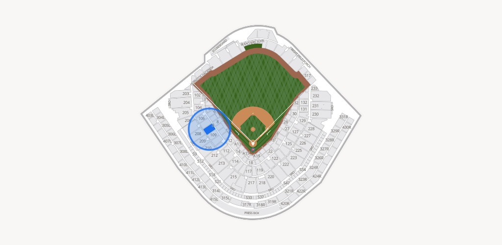Wrigley Field Seating Chart
