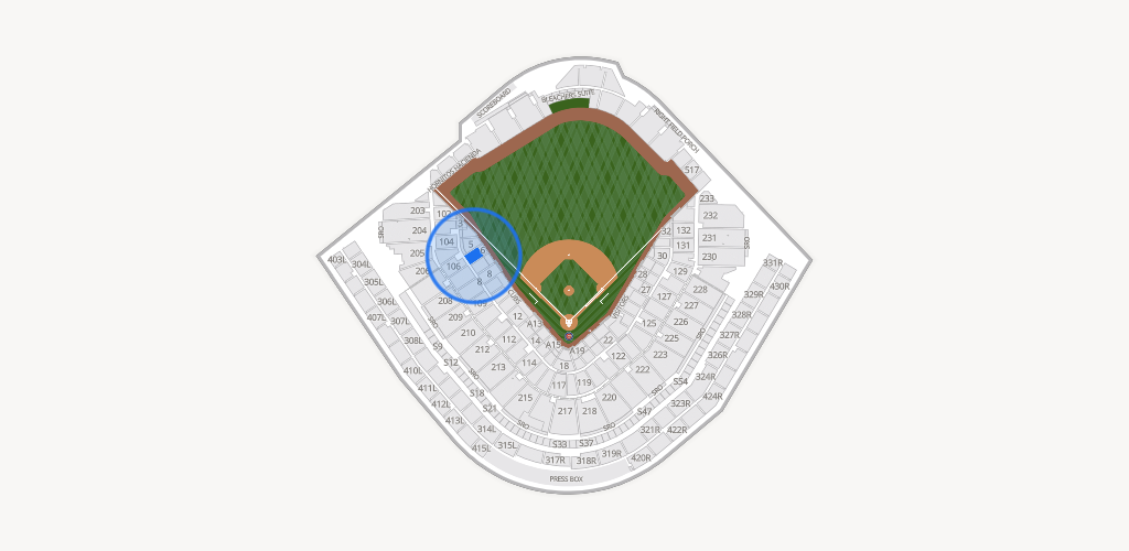 Wrigley Field Seating Chart