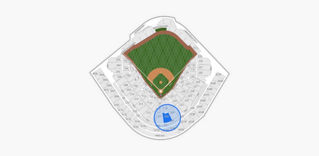 Wrigley Field Seating Chart