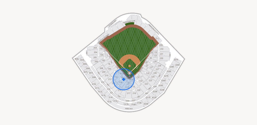 Wrigley Field Seating Chart