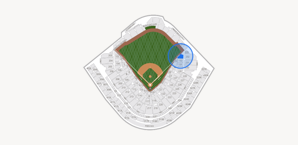 Wrigley Field Seating Chart