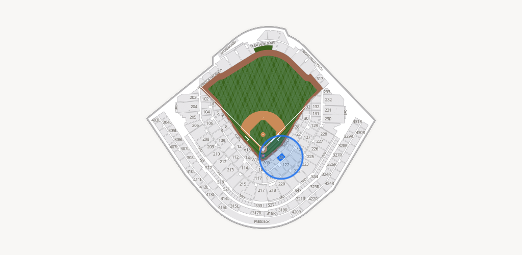 Wrigley Field Seating Chart