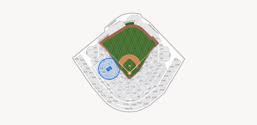 Wrigley Field Seating Chart