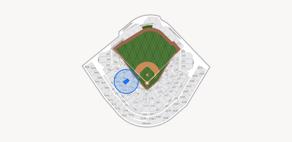 Wrigley Field Seating Chart