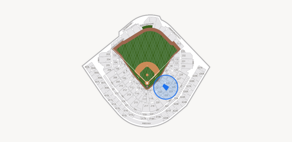 Wrigley Field Seating Chart