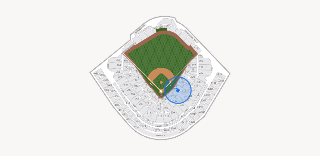 Wrigley Field Seating Chart