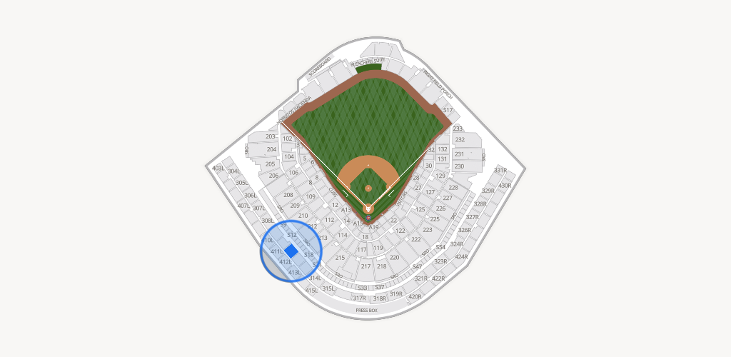 Wrigley Field Seating Chart