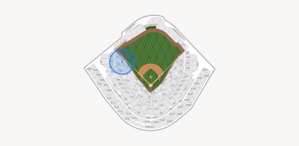 Wrigley Field Seating Chart