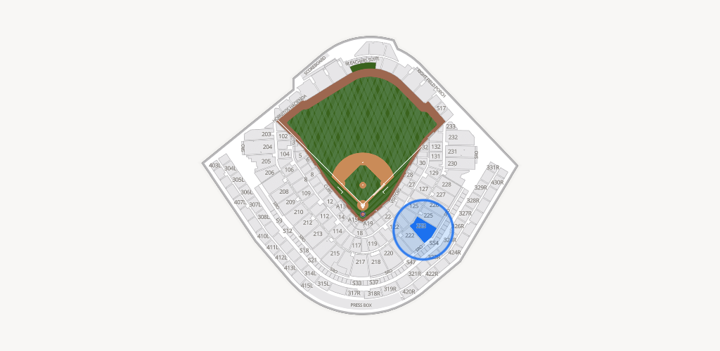 Wrigley Field Seating Chart