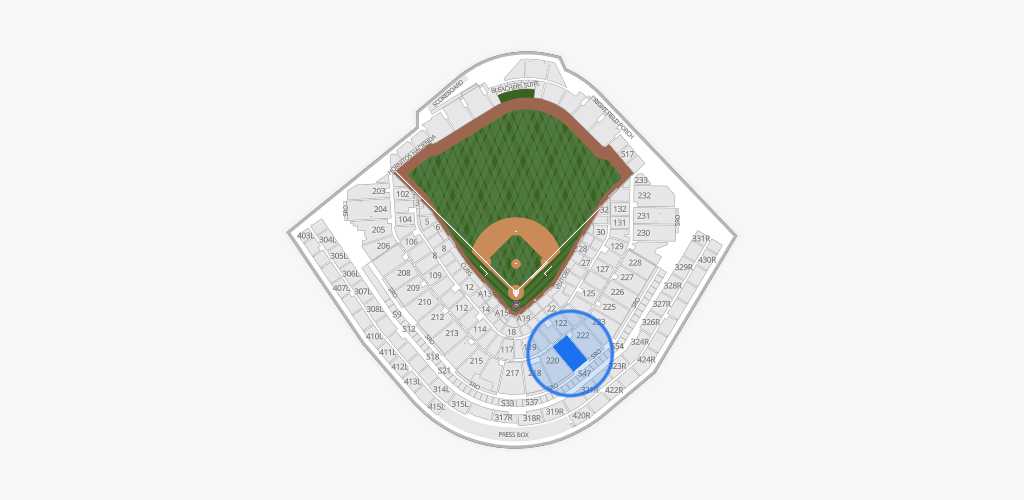 Wrigley Field Seating Chart