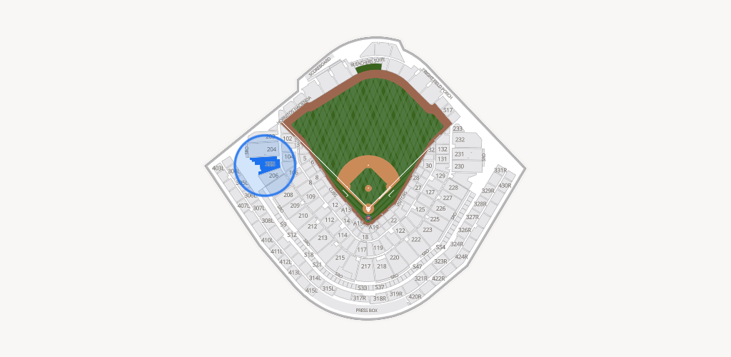 Wrigley Field Seating Chart