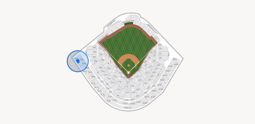 Wrigley Field Seating Chart