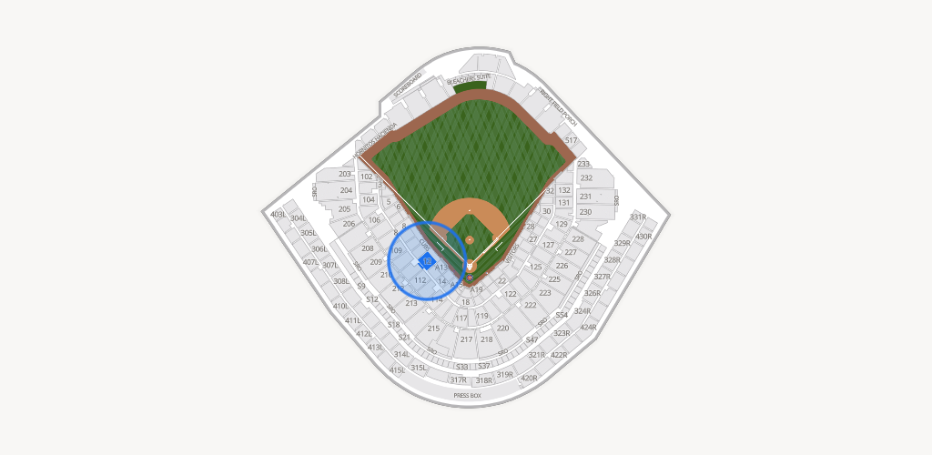 Wrigley Field Seating Chart