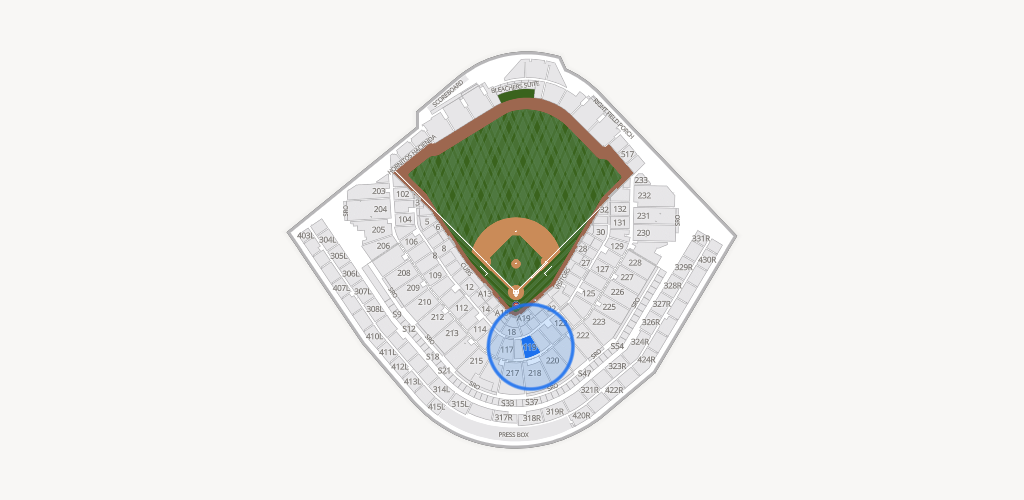 Wrigley Field Seating Chart