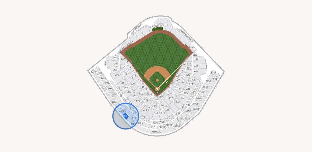 Wrigley Field Seating Chart