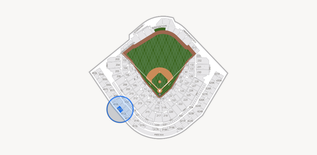 Wrigley Field Seating Chart
