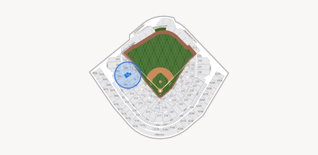 Wrigley Field Seating Chart
