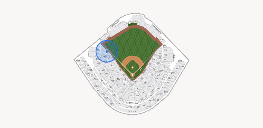 Wrigley Field Seating Chart