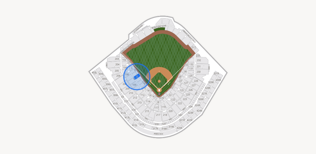 Wrigley Field Seating Chart