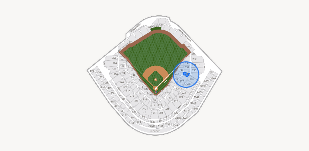 Wrigley Field Seating Chart