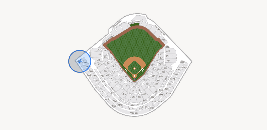 Wrigley Field Seating Chart